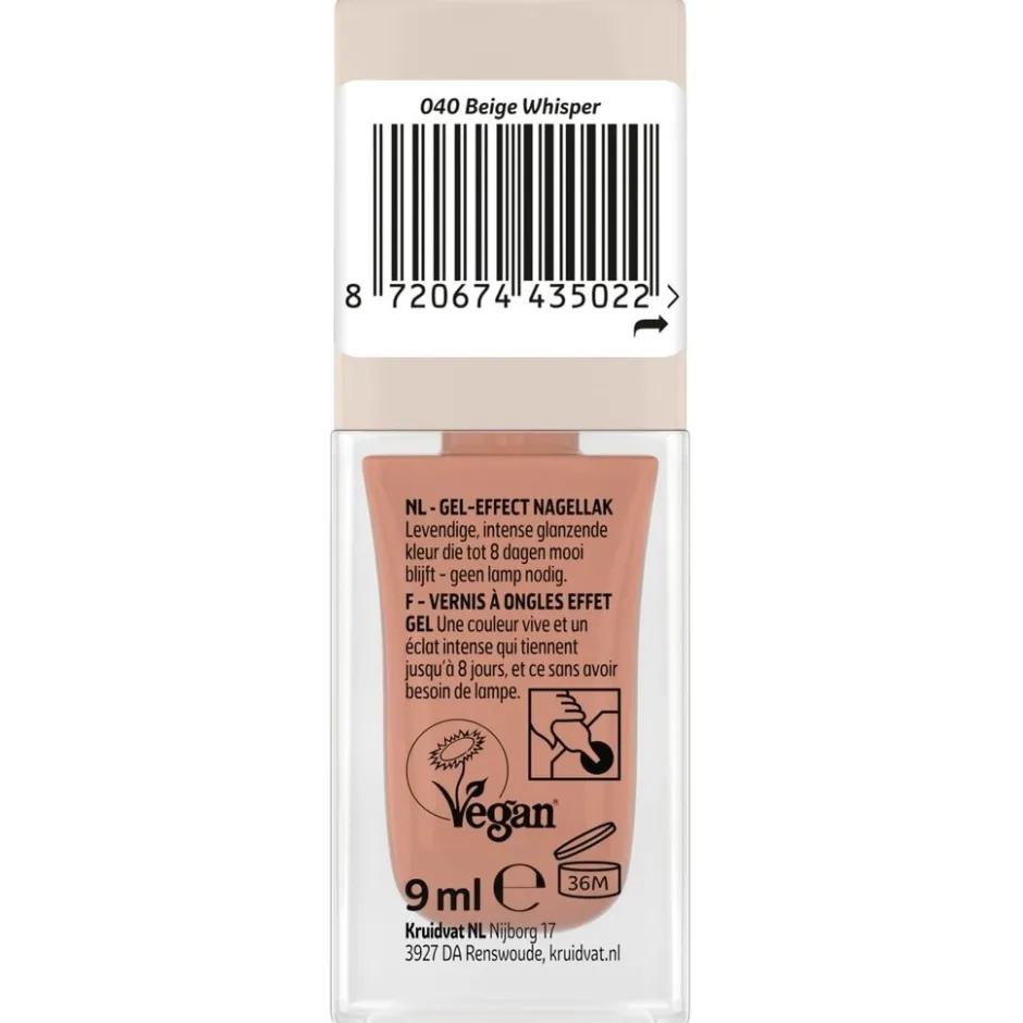 Kruidvat Cosmic Dreams 040 Beige Whisper Longlasting Gel Color Nagellak< Nagellak