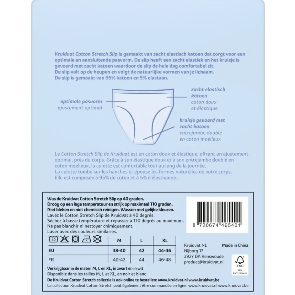 Cotton Stretch Damesslip|Kruidvat Sale
