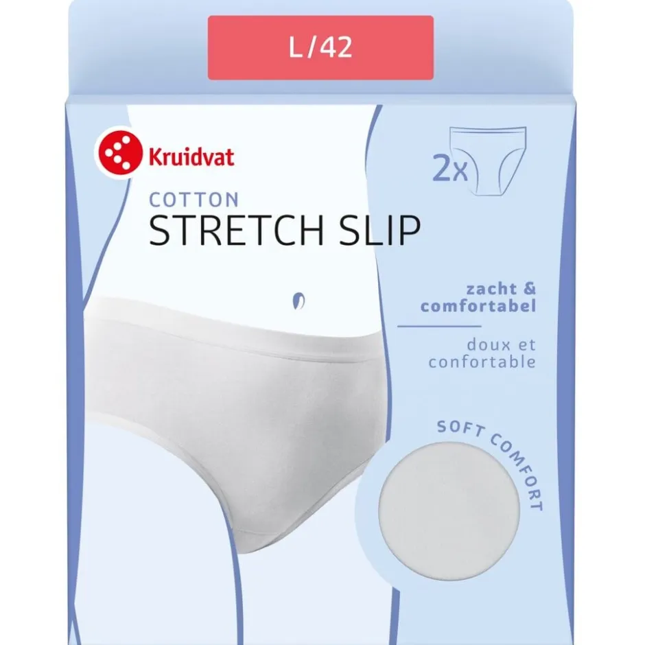 Kruidvat Cotton Stretch Damesslip<DAMES Damesondergoed