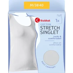 Cotton Stretch Damessinglet|Kruidvat
