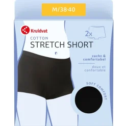 Cotton Stretch Damesshort|Kruidvat Discount