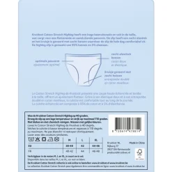 Kruidvat Cotton Stretch Highleg Damesslip<DAMES Damesondergoed