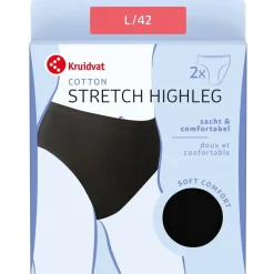 Cotton Stretch Highleg Damesslip|Kruidvat Online