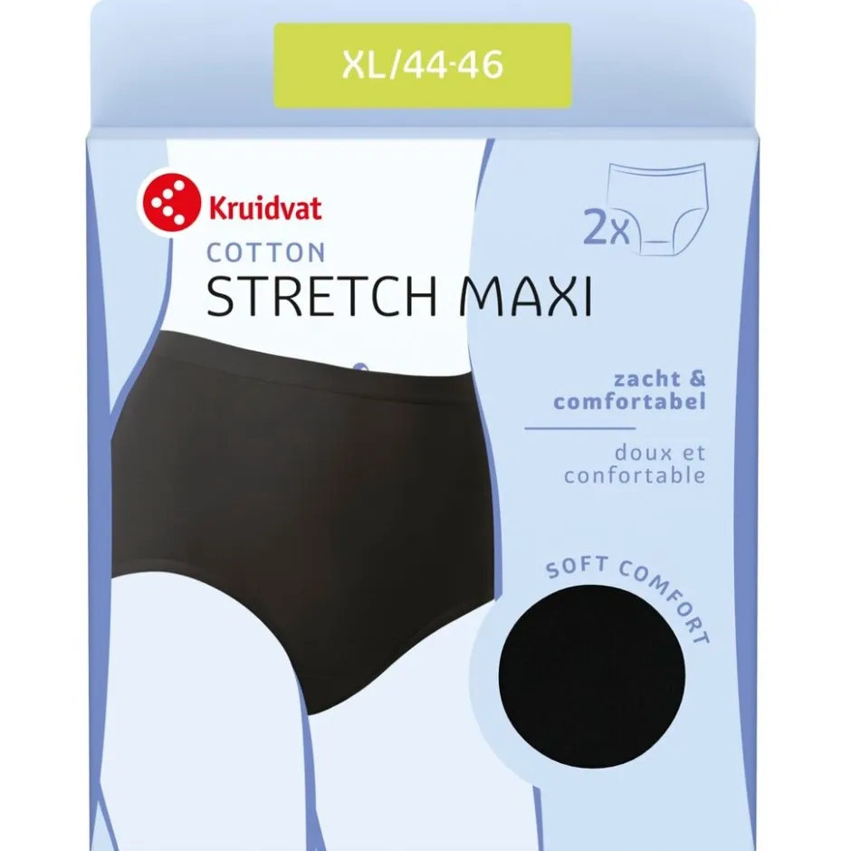 Cotton Stretch Maxi Damesslip|Kruidvat Outlet