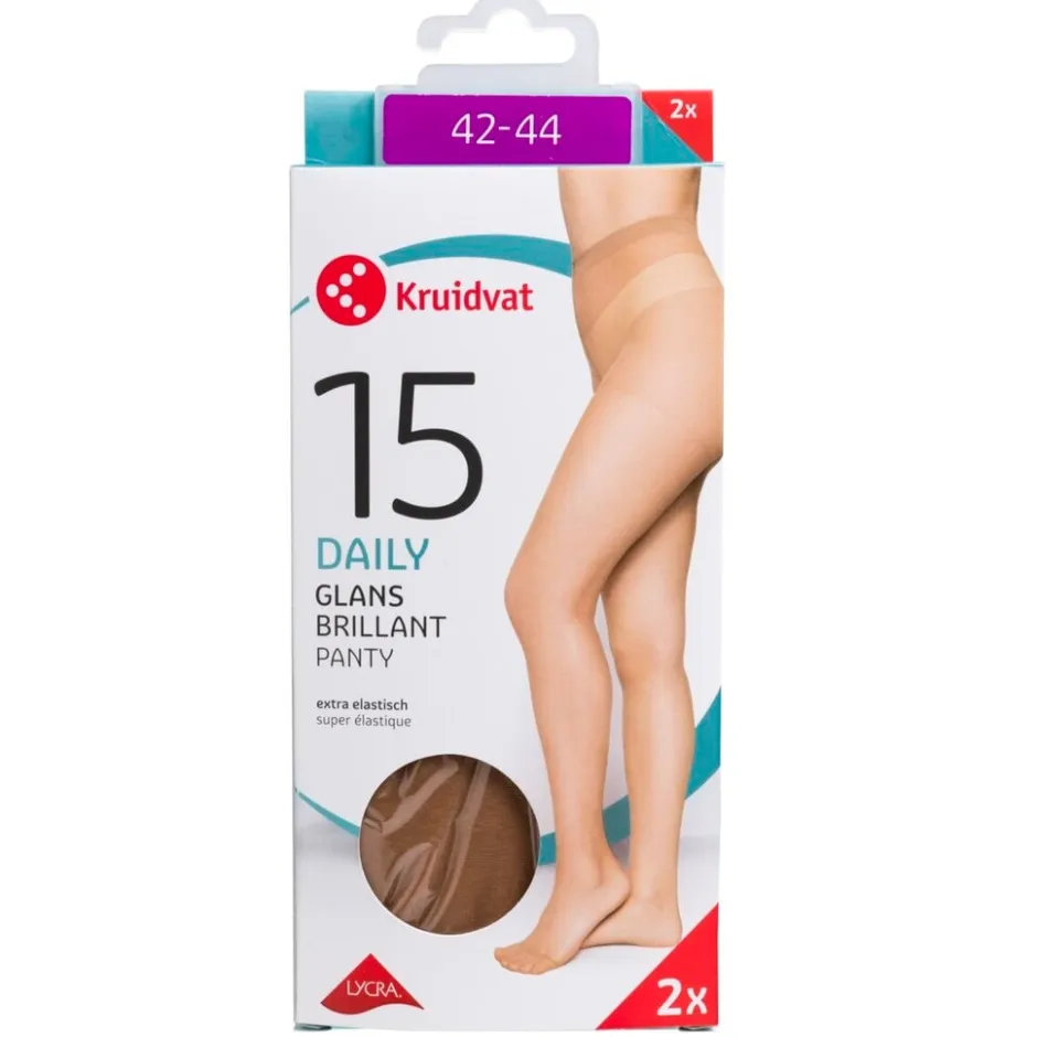 Kruidvat Daily Glans 15 Den Panty<DAMES Panty's