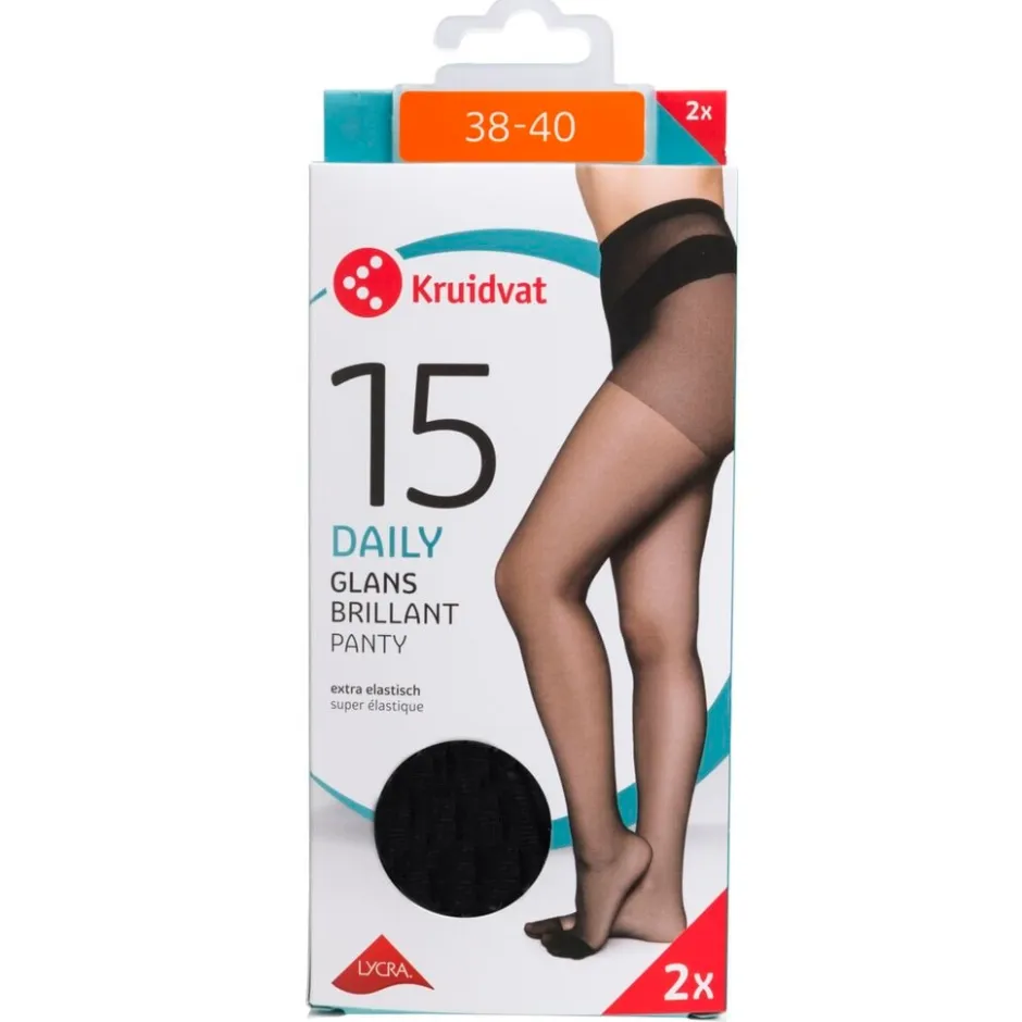 Kruidvat Daily Glans 15 Den Panty<DAMES Panty's