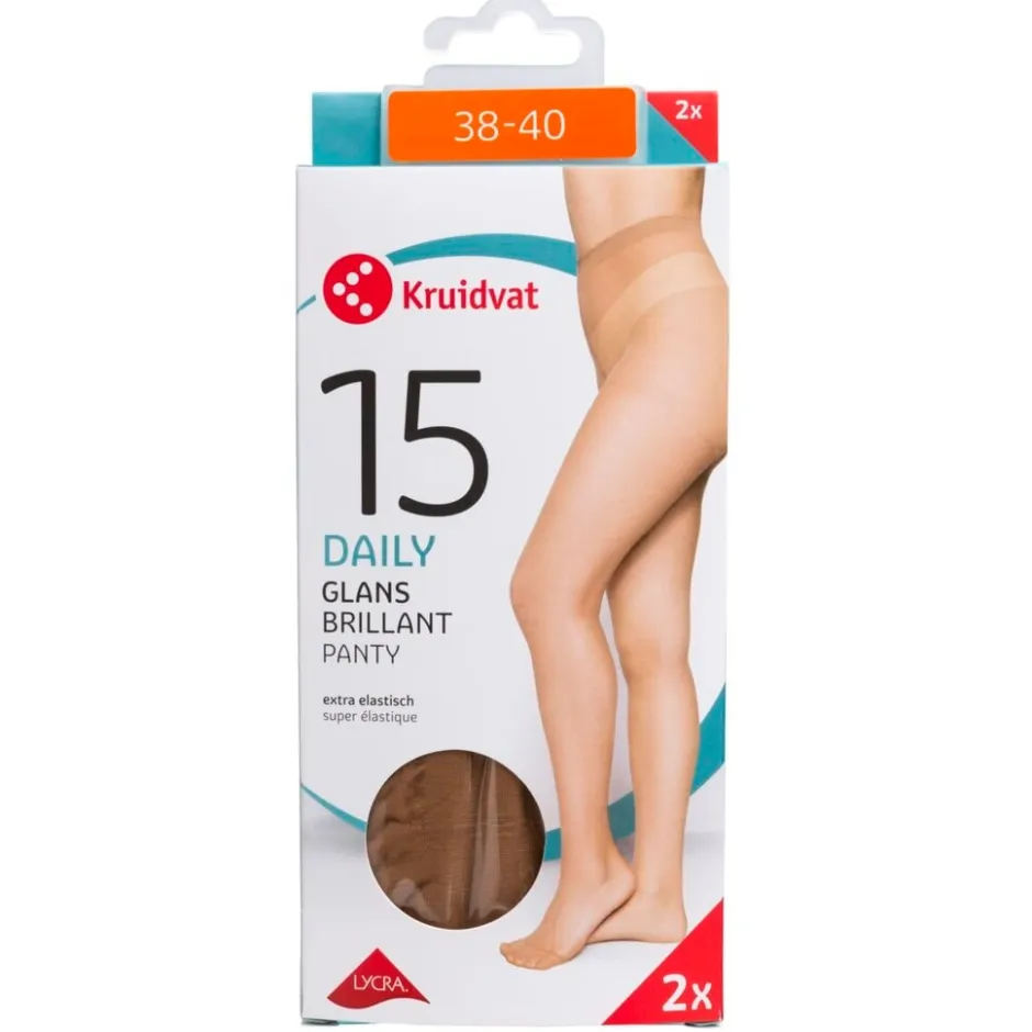 Kruidvat Daily Glans 15 Den Panty<DAMES Panty's