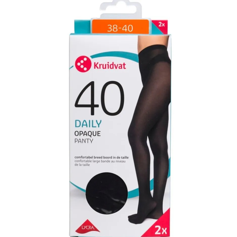 Kruidvat Daily Opaque 40 Den Panty<DAMES Panty's