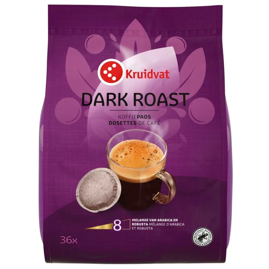Dark Roast Koffiepads|Kruidvat