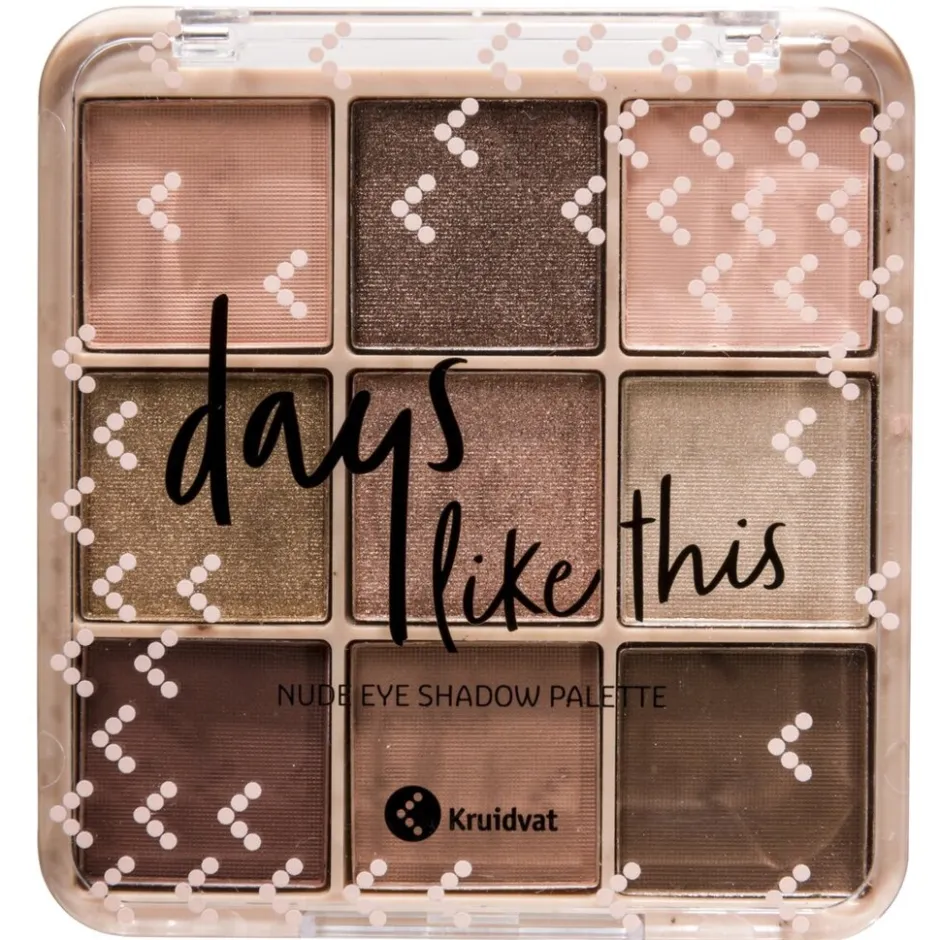 Kruidvat Days Like This Nude Eye Shadow Palette< Oogschaduw