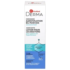 KRUIDVAT DERMA Indrogende Aanstiplotion bij Puistjes< Gezichtsreiniging