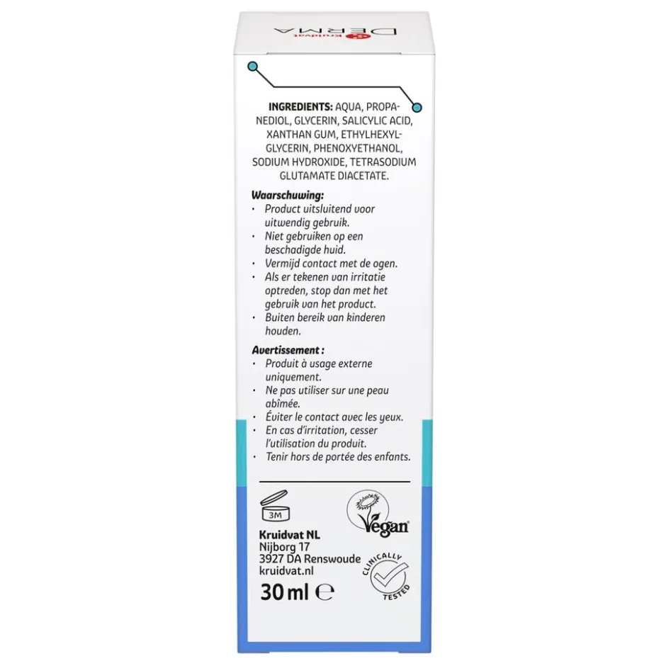 KRUIDVAT DERMA Salicylic Acid 2% Zuiverend Serum< Serum