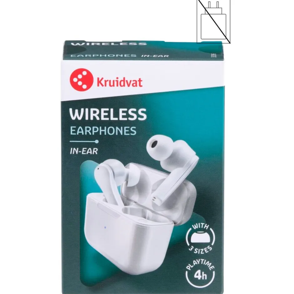 Kruidvat Draadloze Oordopjes< Oordopjes|Koptelefoons
