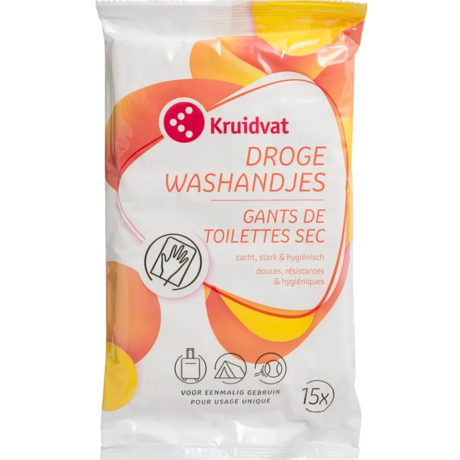 Kruidvat Droge Washandjes< Schoonmaakartikelen