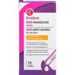 Kruidvat Duo Maagzuur Sticks met Gembersmaak< Maag En Darm
