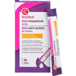 Kruidvat Duo Maagzuur Sticks met Gembersmaak< Maag En Darm