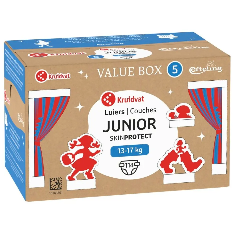 Efteling Junior Maat 5 Luiers Valuebox|Kruidvat Clearance