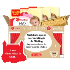Kruidvat Efteling Maxi Maat 4 Luiers Valuebox< Luiers Maat 4