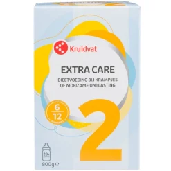 Extra Care 2 6-12M Dieetvoeding bij Krampjes en Moeizame Ontlasting|Kruidvat New