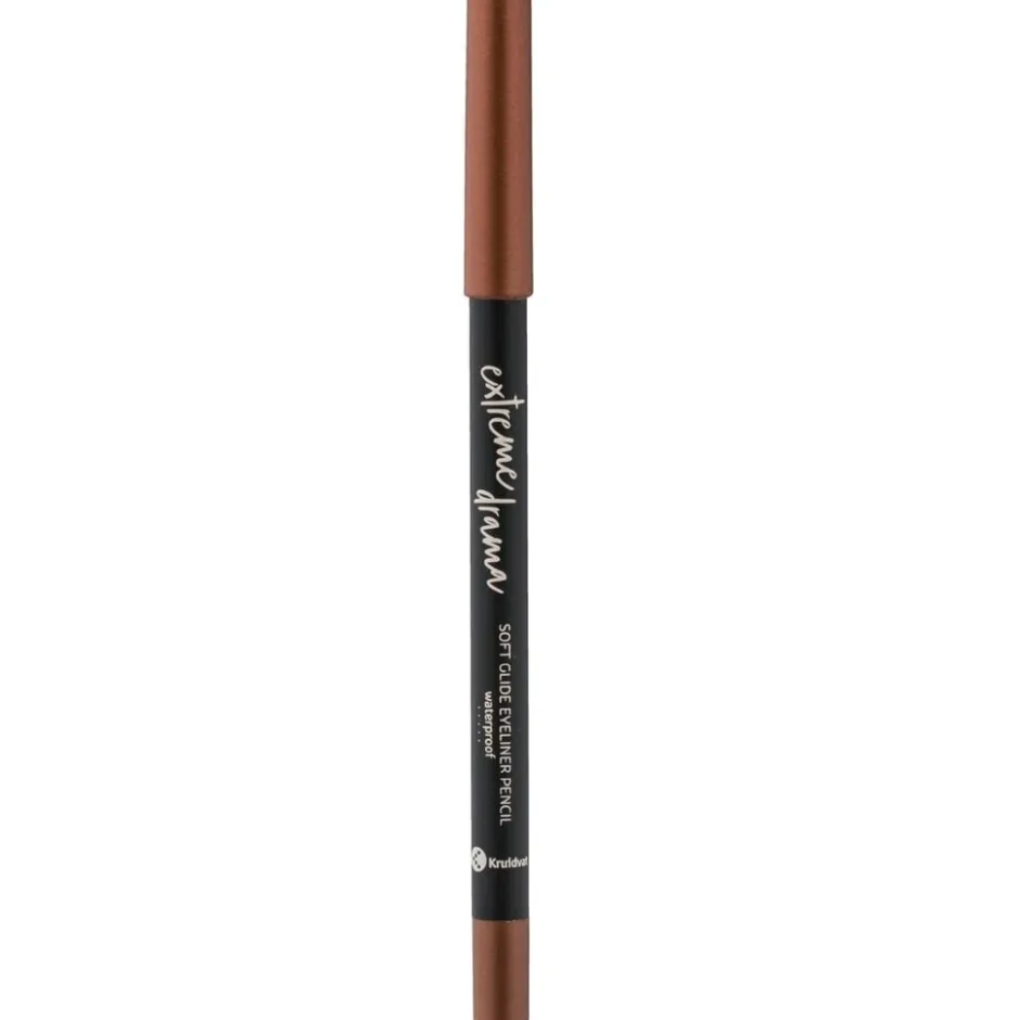 Kruidvat Extreme Drama 030 Bronze Charme Soft Glide Waterproof Eyeliner Pencil< Oogpotlood