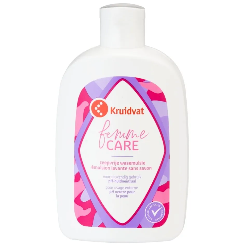 Kruidvat Femme Care Zeepvrije Wasemulsie< Intieme Hygiëne