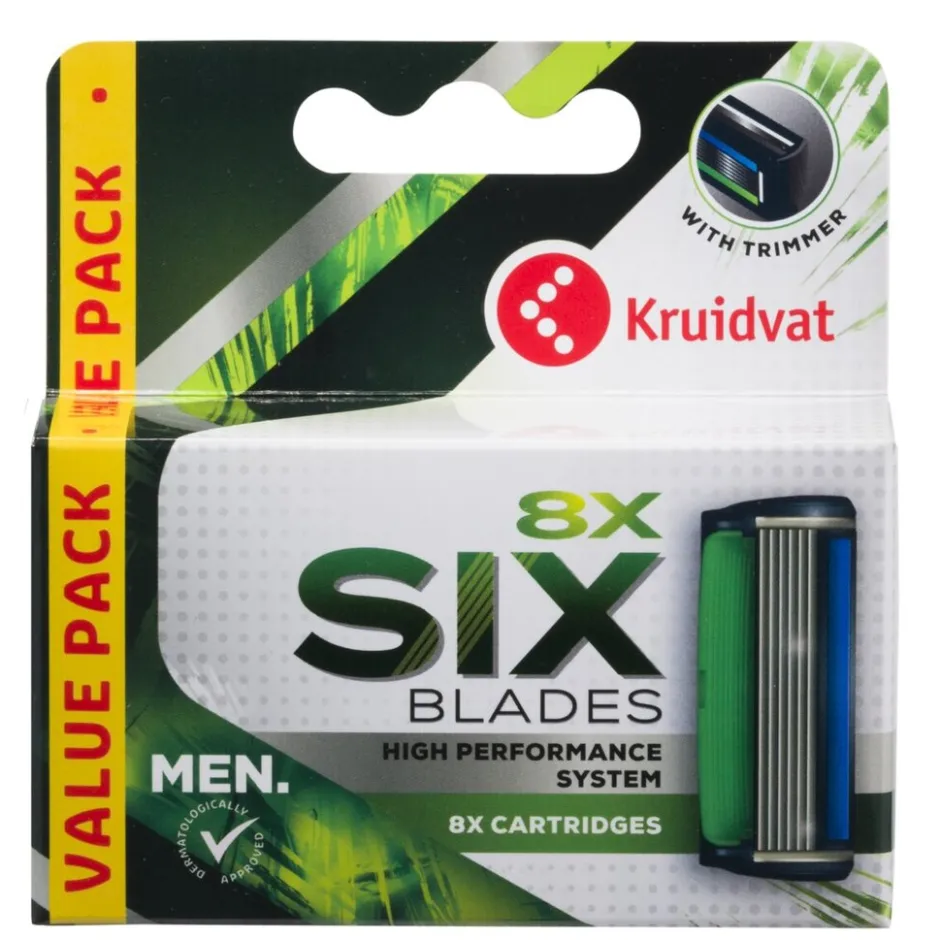 For Men Six Blades Scheermesjes|Kruidvat Online