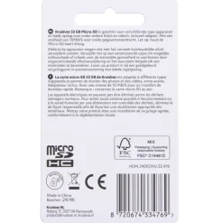 Kruidvat 32GB Micro SD-kaart< Geheugen- En Opslagapparatuur