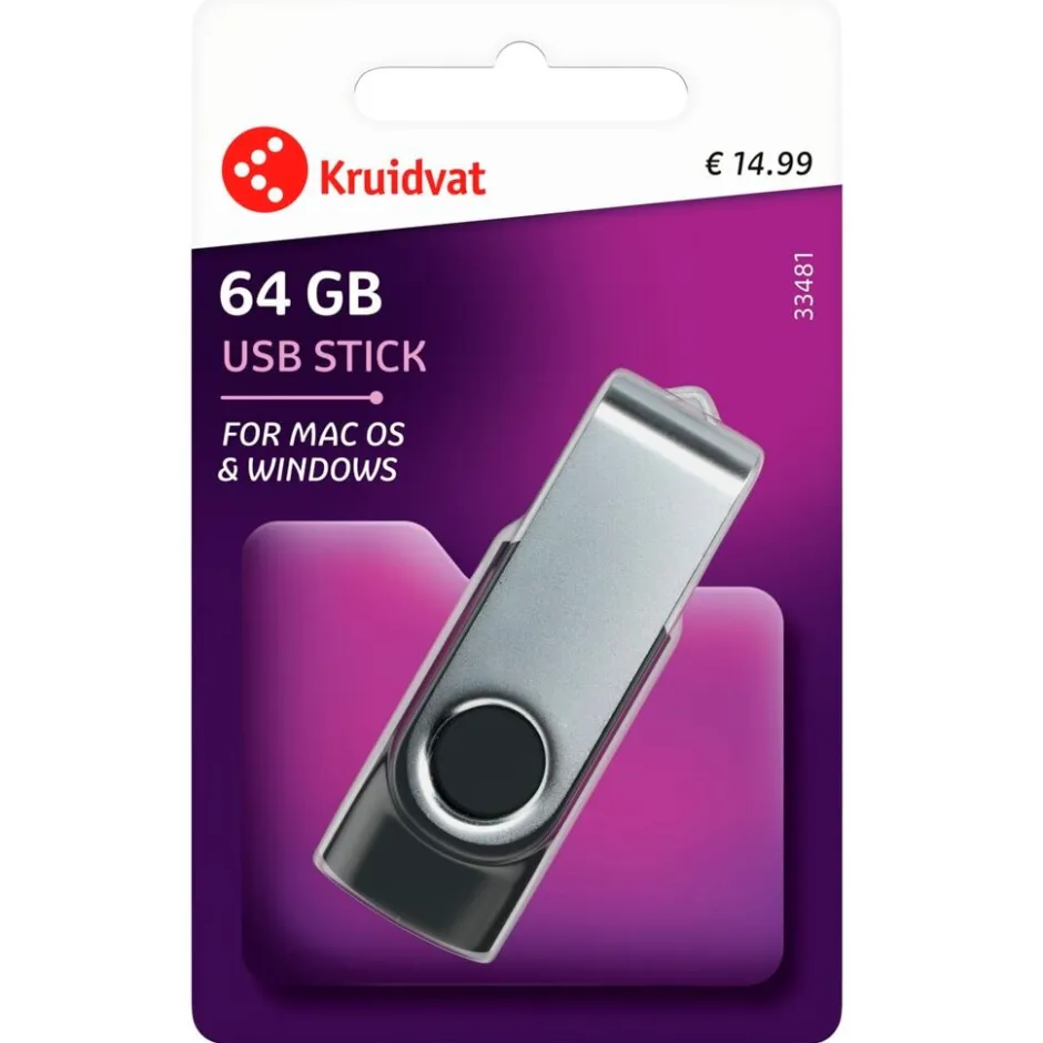 64GB USB-stick|Kruidvat Hot