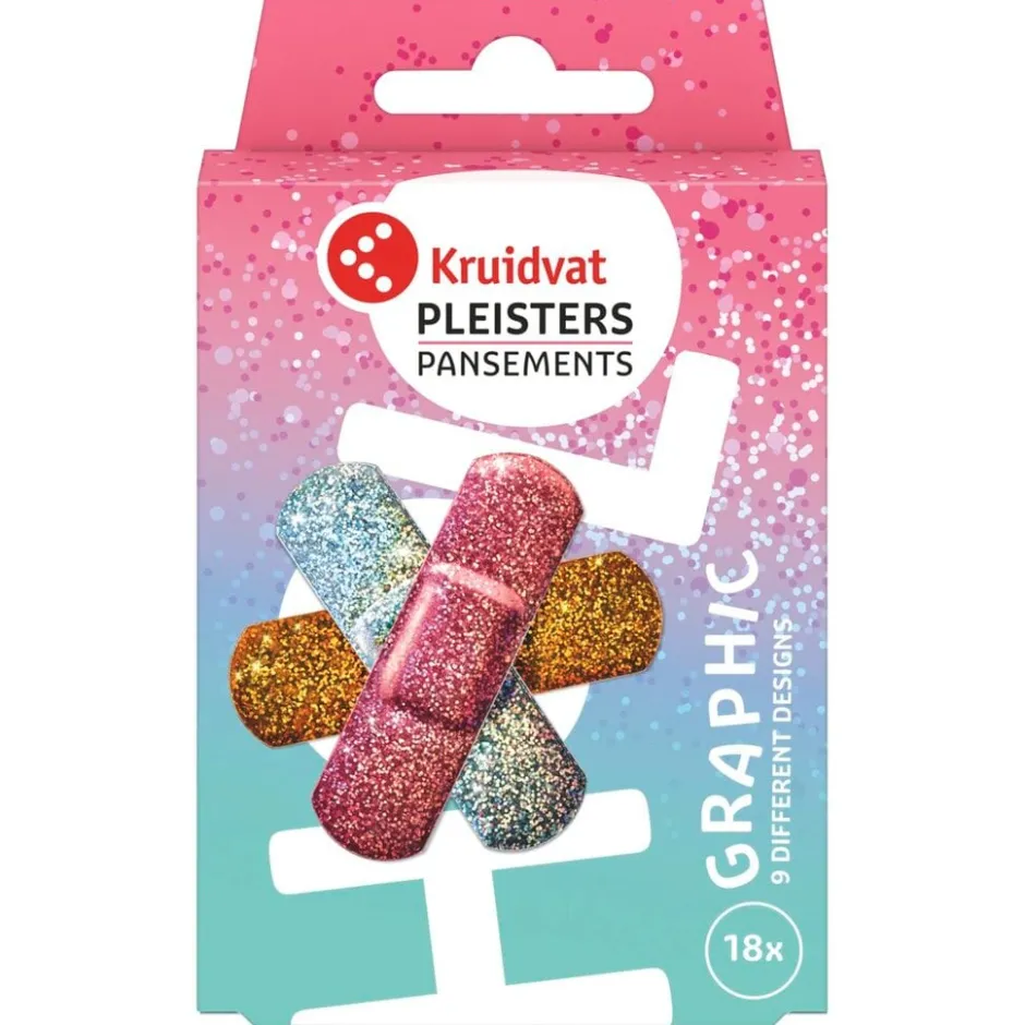 Kruidvat Holografische Glitterpleisters< Baby En Kind Gezondheid|Pleisters