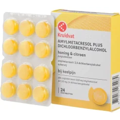 Kruidvat Honing & Citroen Zuigtabletten< Luchtwegen