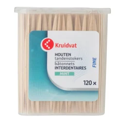 Kruidvat Houten Tandenstokers< Tandenstokers