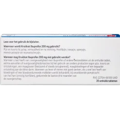 Kruidvat Ibuprofen 200mg Omhulde Tabletten< Pijn