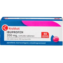 Kruidvat Ibuprofen 200mg Omhulde Tabletten< Pijn