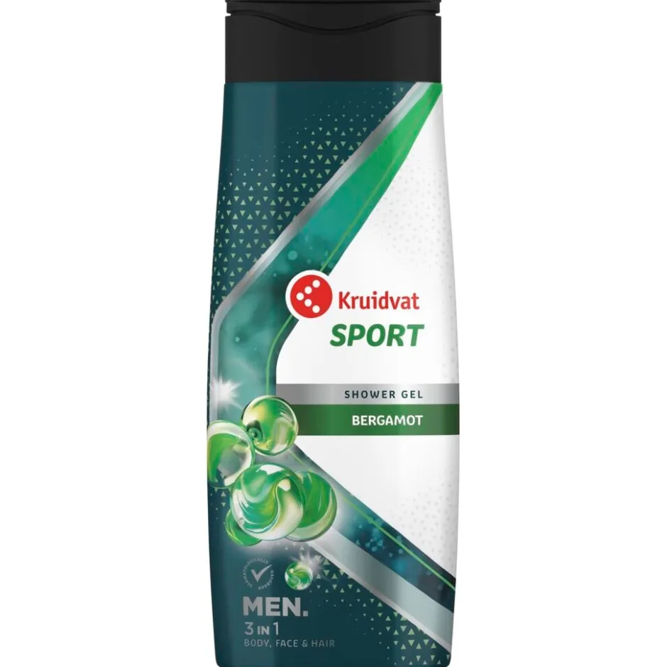 Kruidvat 2-In-1 Sport Shampoo & Douchegel< Douchegel