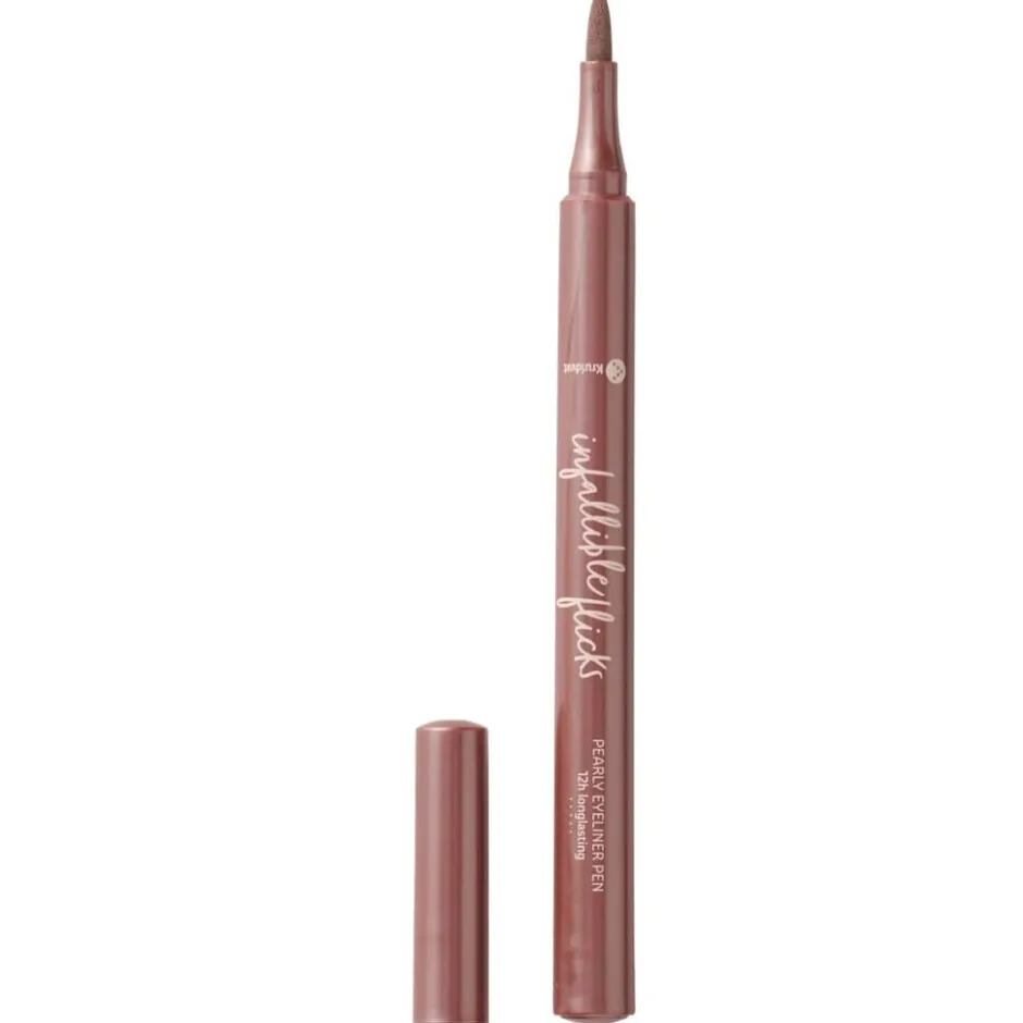 Kruidvat Infallible Flicks 090 Pearly Taupe Pearly Eyeliner Pen< Eyeliner