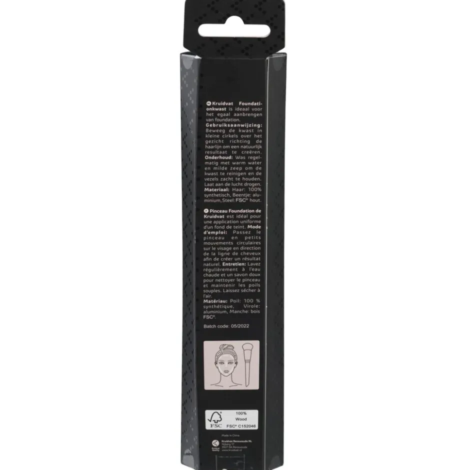 Kruidvat k682 Foundationkwast< Make-Up Kwasten