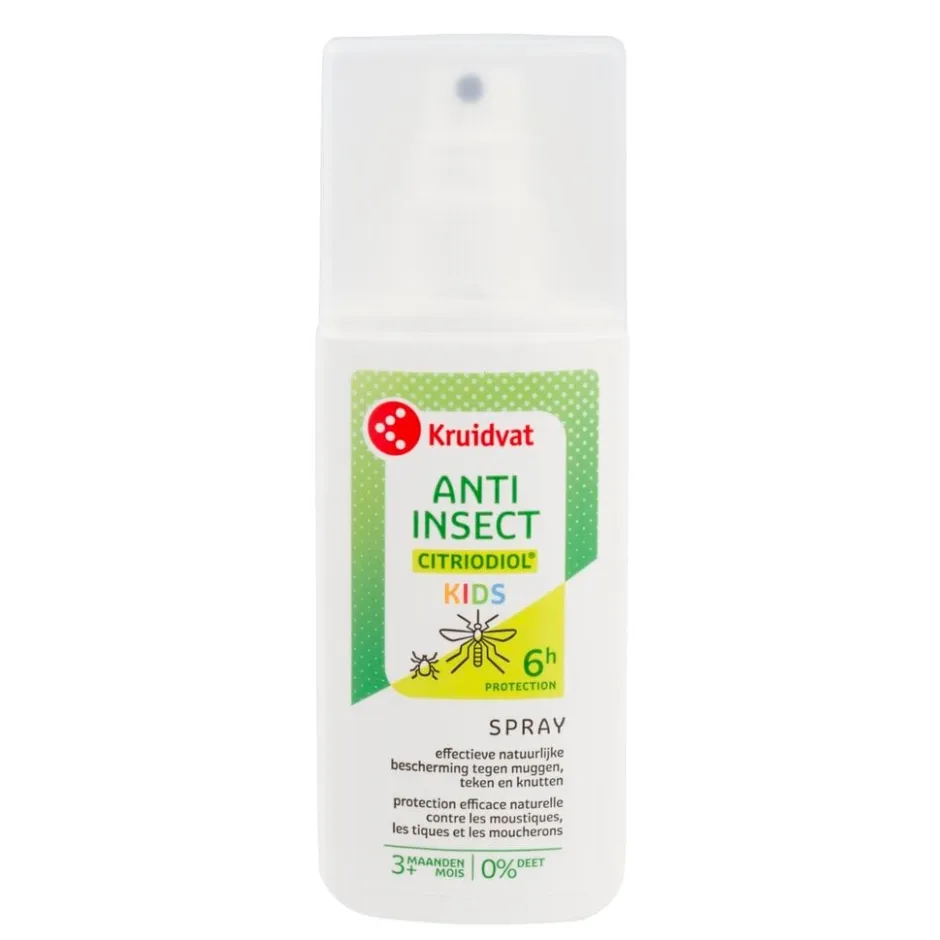 Kruidvat Kids Anti-insect Citriodiol Spray< Insecten