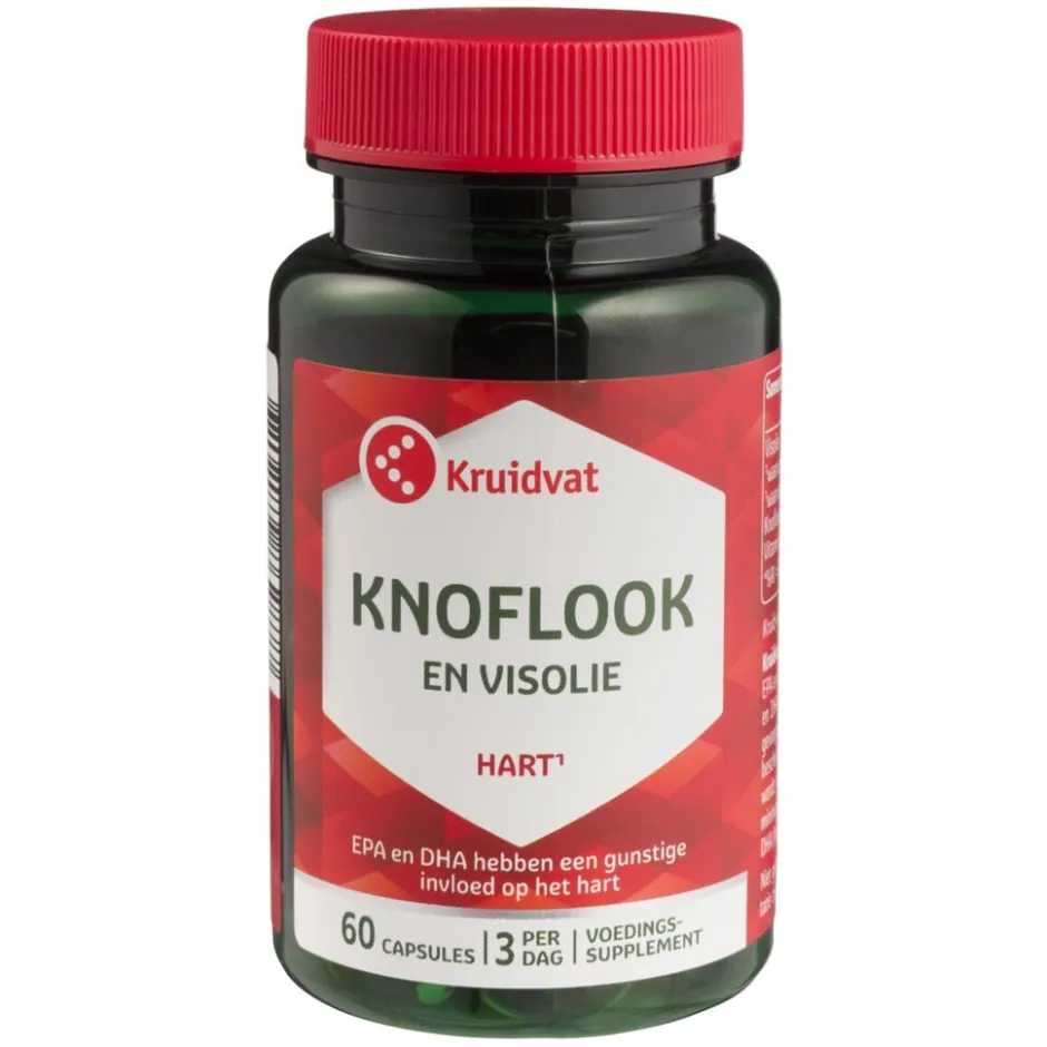Kruidvat Knoflook & Visolie< Hart En/Of Bloedvaten