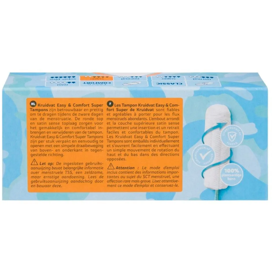 Kruidvat Easy & Comfort Super Tampons< Tampons