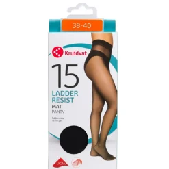 Kruidvat Ladder Resist Mat 15 Den Panty<DAMES Panty's
