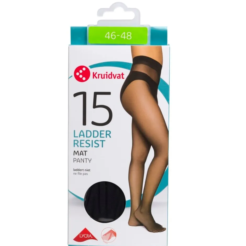 Kruidvat Ladder Resist Mat 15 Den Panty<DAMES Panty's