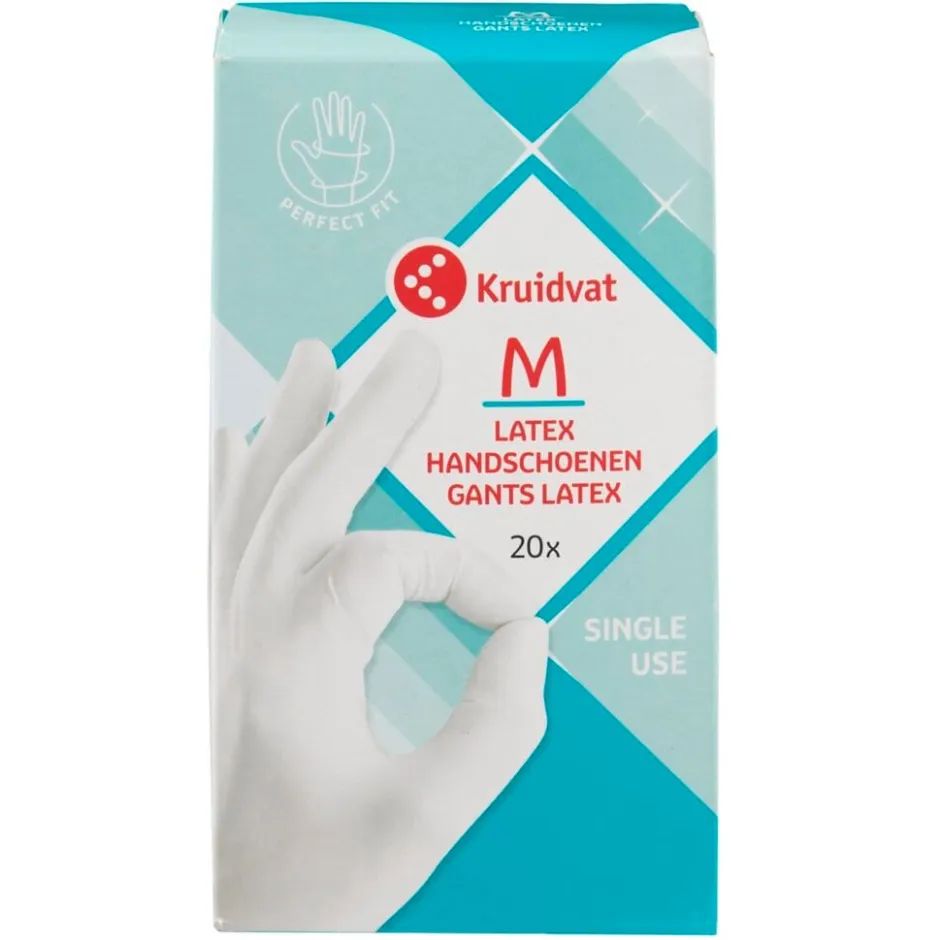 Kruidvat Latex Handschoenen< Schoonmaakartikelen