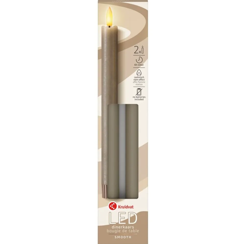 Kruidvat Led-dinerkaarsen< Woonaccessoires