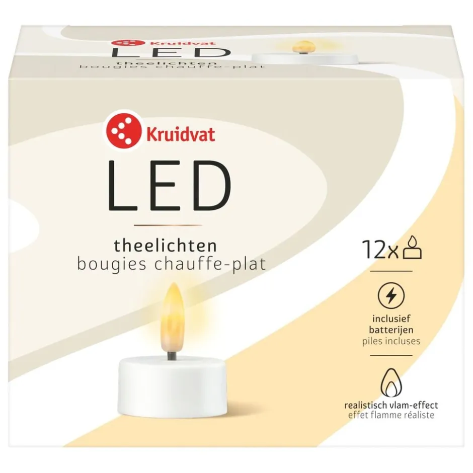 Ledtheelichten|Kruidvat