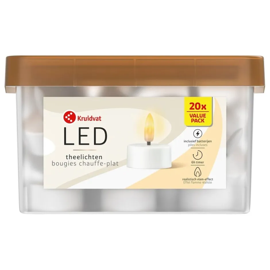 Kruidvat Ledtheelichten< Woonaccessoires