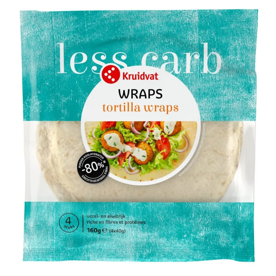 Low Carb Tortilla Wraps|Kruidvat Sale