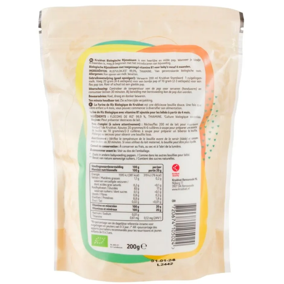 4+M Bio Rijstebloem Papje|Kruidvat Clearance