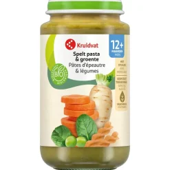 Kruidvat 12+M Bio Speltpasta & Groente Maaltijd< Babymaaltijden