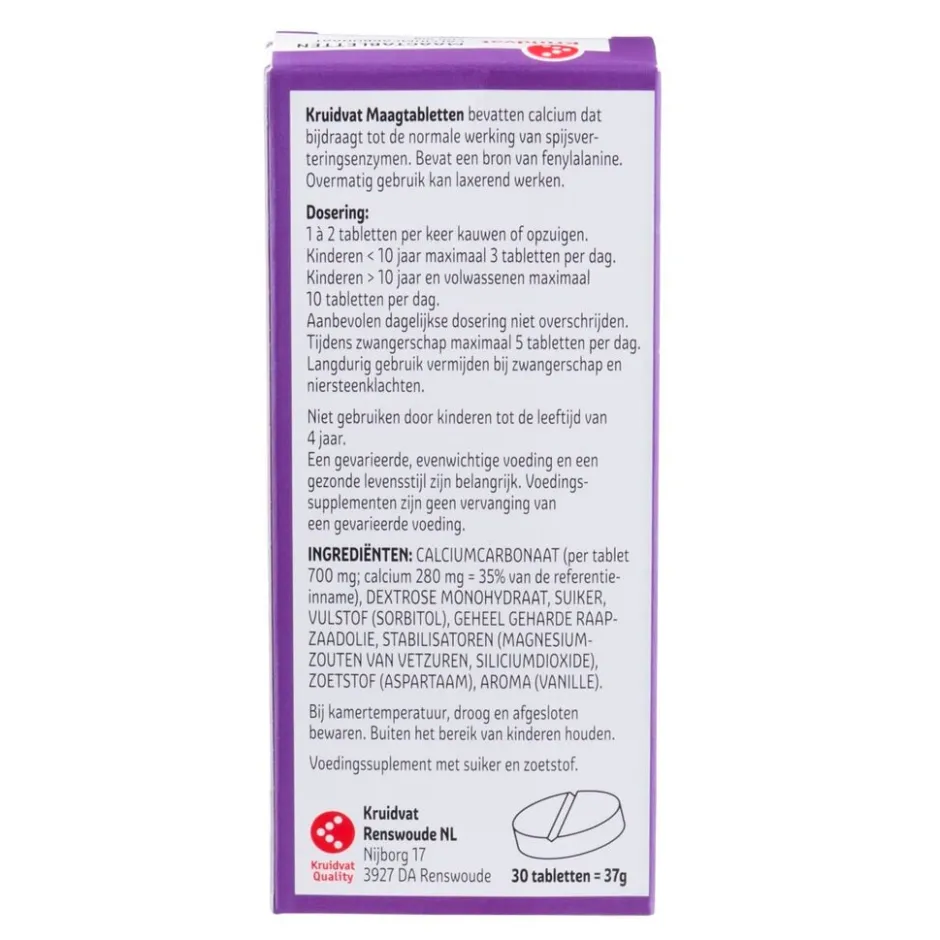 Kruidvat Maagtabletten< Spijsvertering