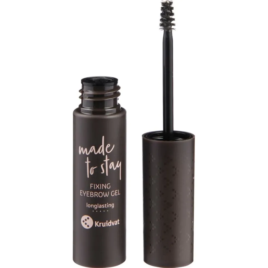 Kruidvat Made To Stay 060 Deep Brown Fixing Eyebrow Gel< Wenkbrauw Make-Up